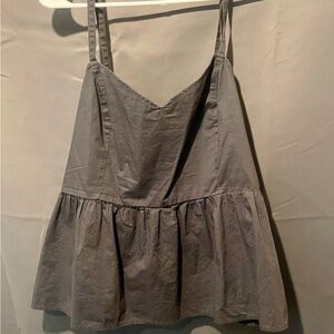 4/$25 bundle deal-Old Navy Gray Smocked Top